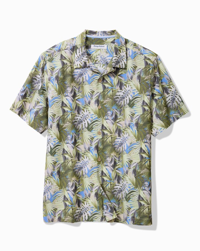 Big & Tall Coastal Ease Jungle Canopy IslandZone® Camp Shirt