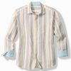 Las Mantas Stripe Linen Shirt