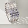 Marco Island Textured Disc Statement Bangle