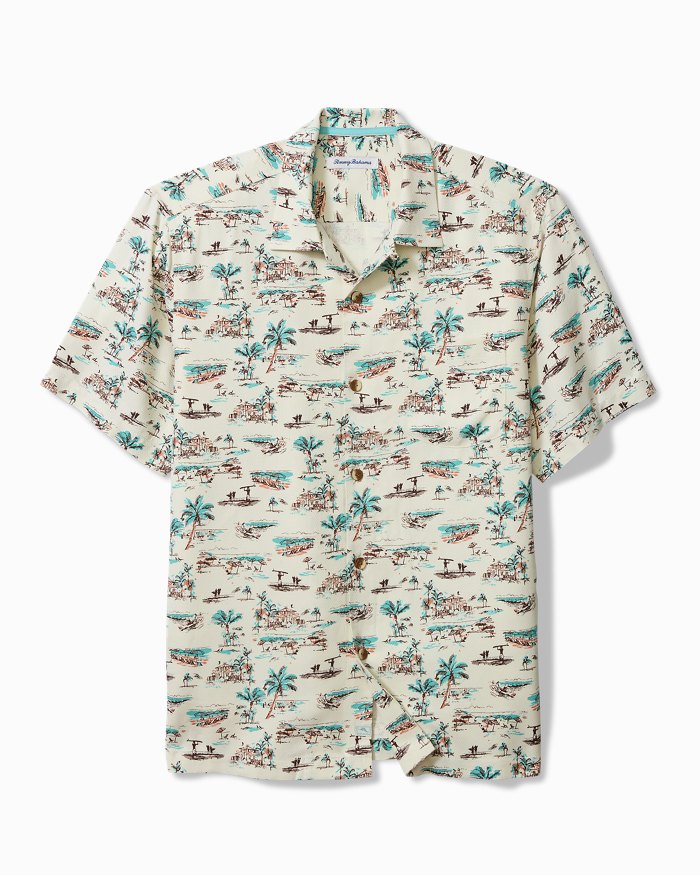 Casablanco Silk Camp Shirt
