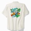 Pickleball Happy Hour Silk Camp Shirt