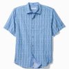 Big & Tall Coastal Ease Siena Geo IslandZone® Camp Shirt