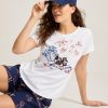 Disney Sizzling Sky Spectacle Embroidered Lux T-Shirt